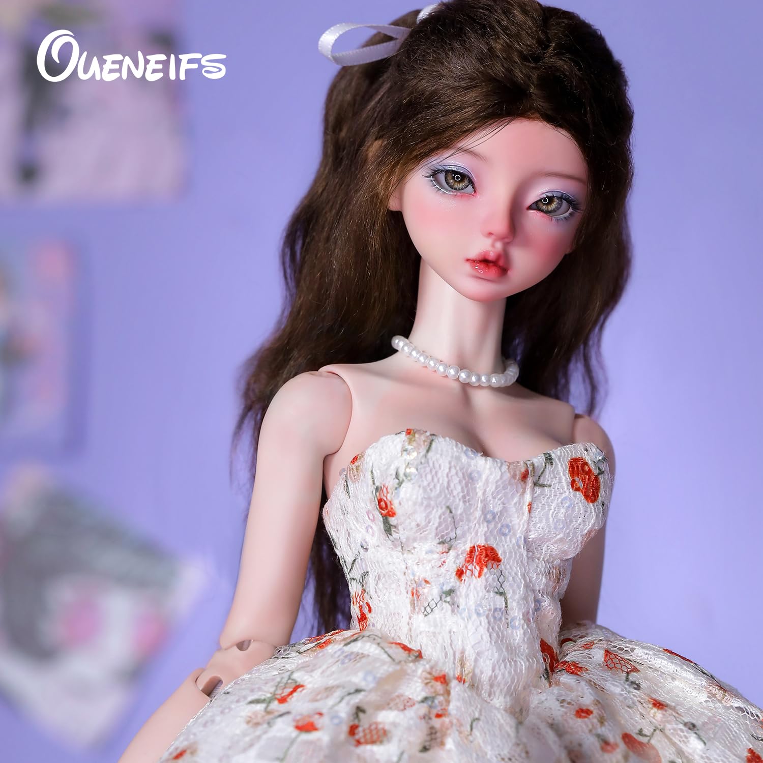 BJD cd1/4 ドール Amazon.com: Oueneifs Lenabjd 1/4 Bjd Dolls Sweet Girl Style Floral